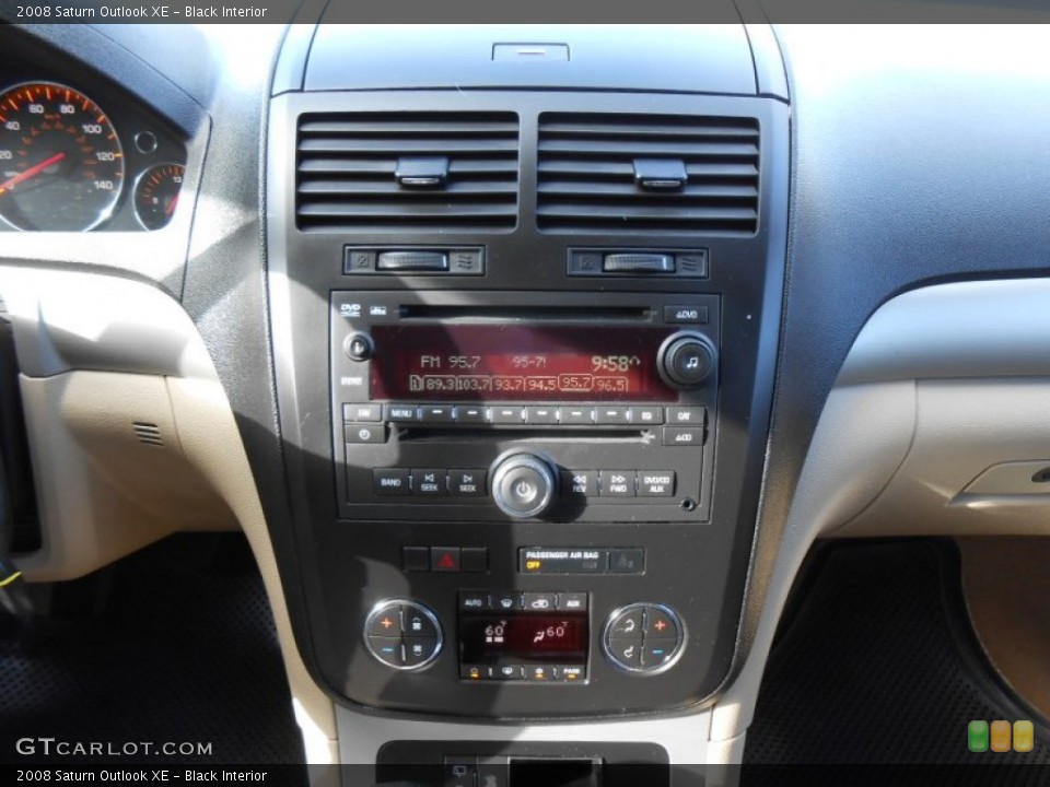 Black Interior Controls for the 2008 Saturn Outlook XE #76982206