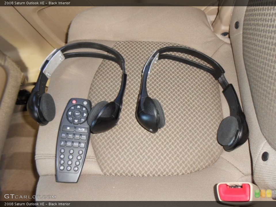 Black Interior Entertainment System for the 2008 Saturn Outlook XE #76982275