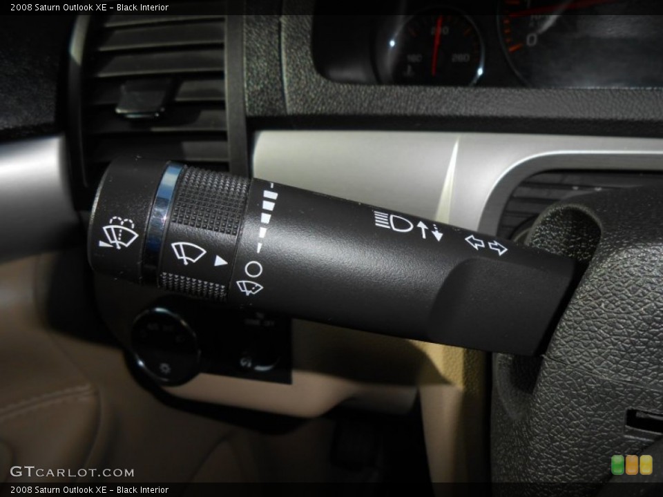 Black Interior Controls for the 2008 Saturn Outlook XE #76982311