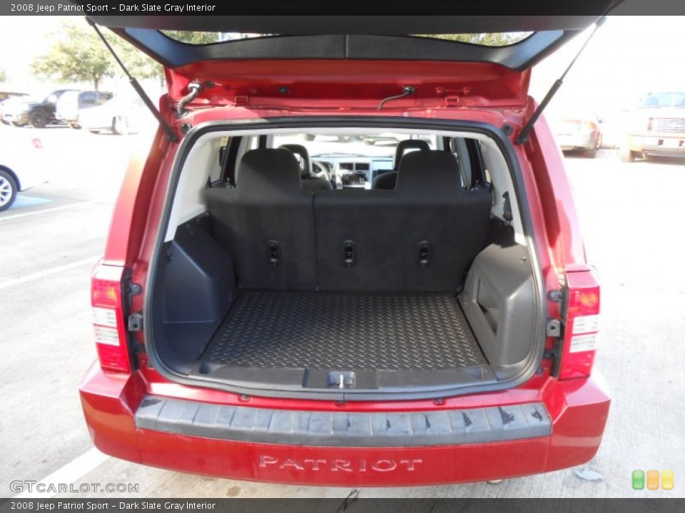 Dark Slate Gray Interior Trunk for the 2008 Jeep Patriot Sport #76982452