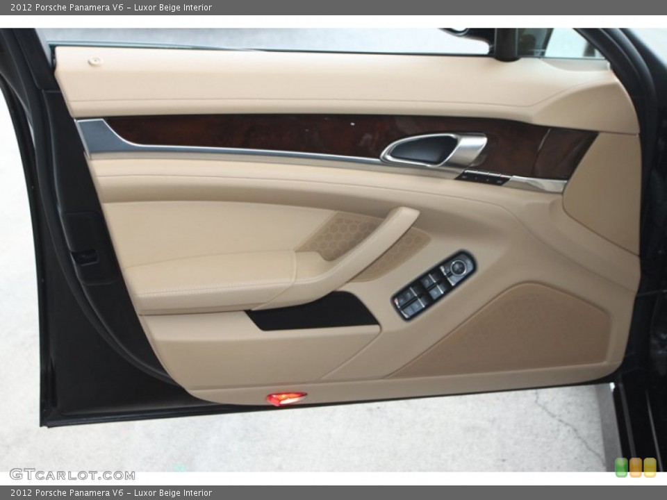 Luxor Beige Interior Door Panel for the 2012 Porsche Panamera V6 #76982779