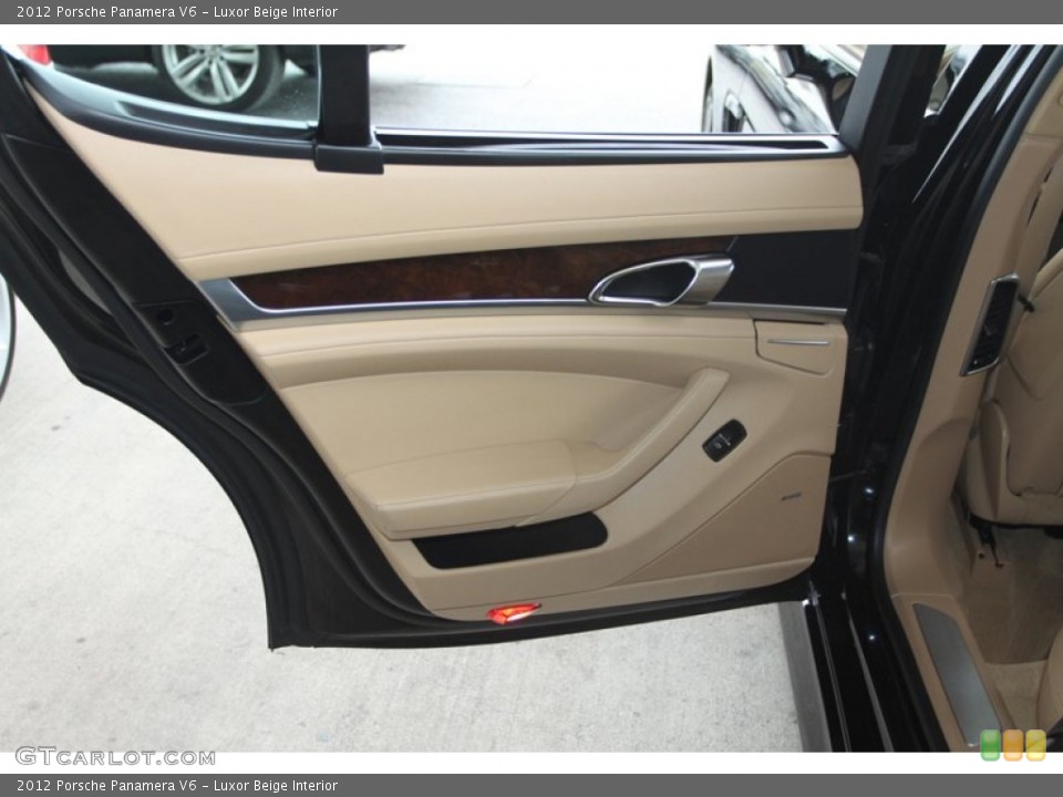 Luxor Beige Interior Door Panel for the 2012 Porsche Panamera V6 #76982818