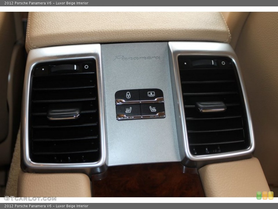 Luxor Beige Interior Controls for the 2012 Porsche Panamera V6 #76982842