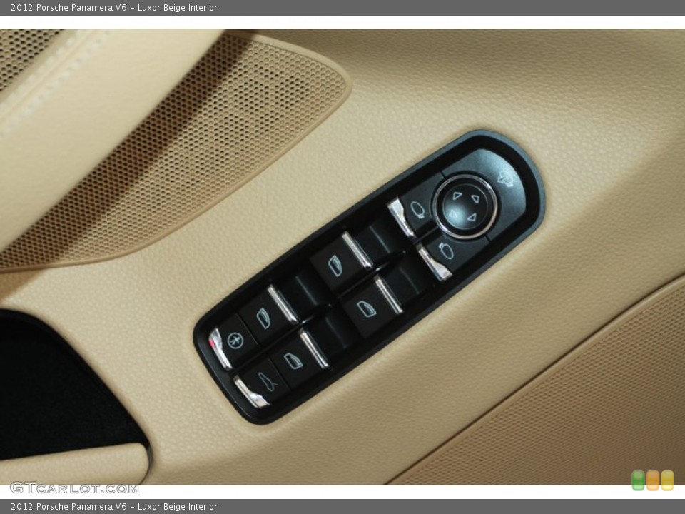 Luxor Beige Interior Controls for the 2012 Porsche Panamera V6 #76982875