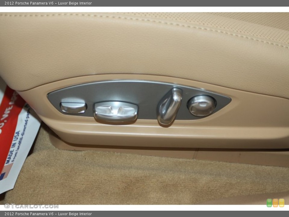 Luxor Beige Interior Front Seat for the 2012 Porsche Panamera V6 #76982892