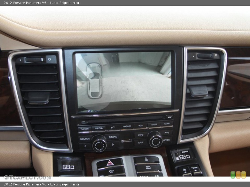 Luxor Beige Interior Controls for the 2012 Porsche Panamera V6 #76982929