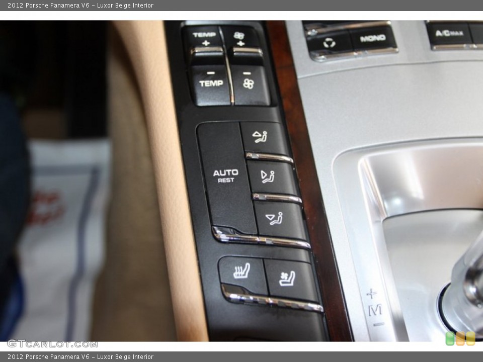 Luxor Beige Interior Controls for the 2012 Porsche Panamera V6 #76982962