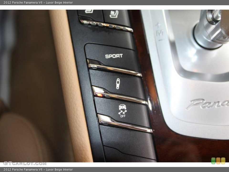 Luxor Beige Interior Controls for the 2012 Porsche Panamera V6 #76982971