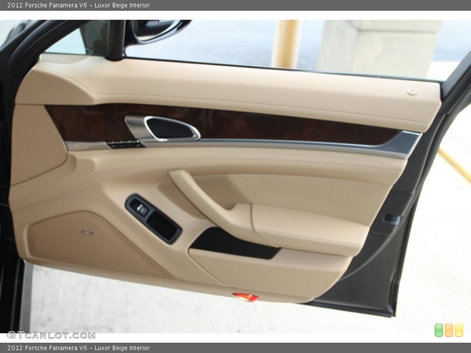 Luxor Beige Interior Door Panel for the 2012 Porsche Panamera V6 #76983082