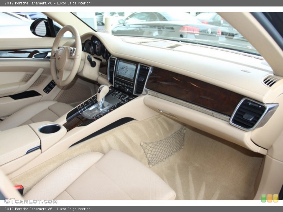 Luxor Beige Interior Dashboard for the 2012 Porsche Panamera V6 #76983088
