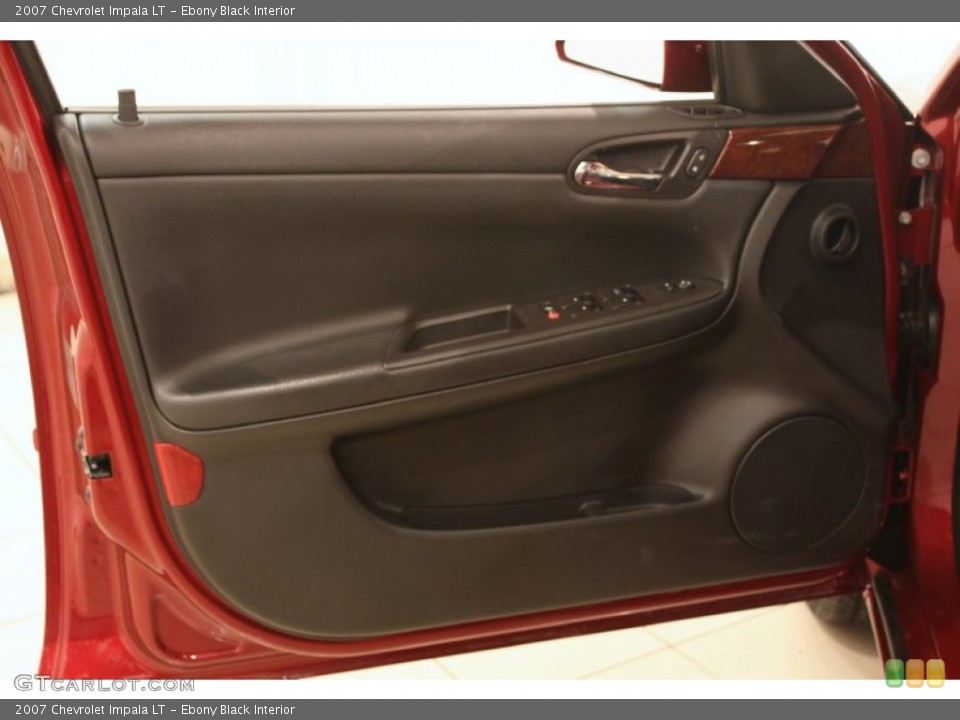 Ebony Black Interior Door Panel for the 2007 Chevrolet Impala LT #76983730