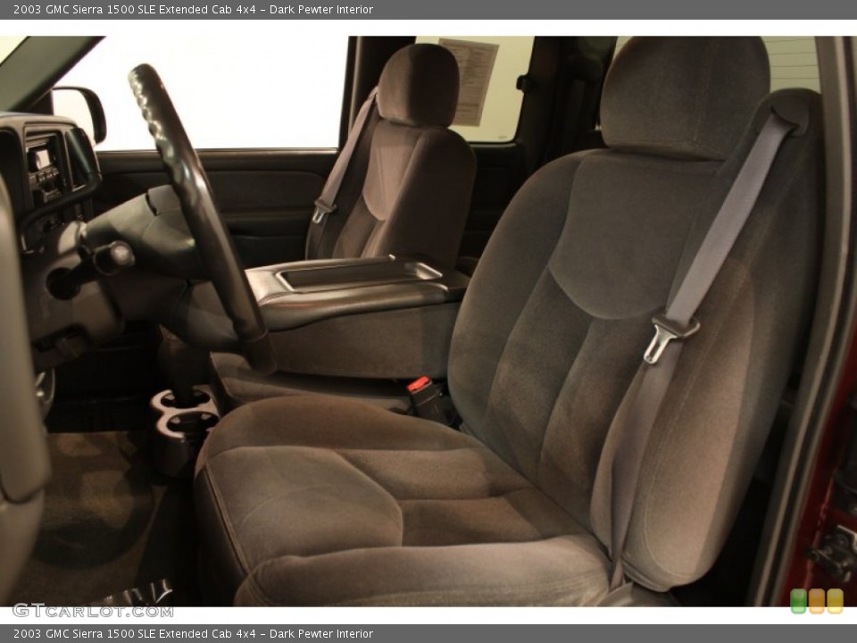 Dark Pewter Interior Photo for the 2003 GMC Sierra 1500 SLE Extended Cab 4x4 #76983865