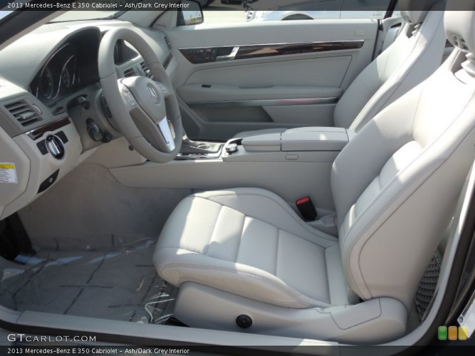 Ash/Dark Grey Interior Front Seat for the 2013 Mercedes-Benz E 350 Cabriolet #76984102