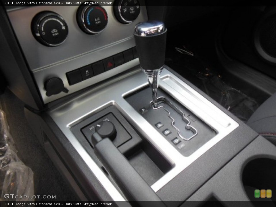 Dark Slate Gray/Red Interior Transmission for the 2011 Dodge Nitro Detonator 4x4 #76985181
