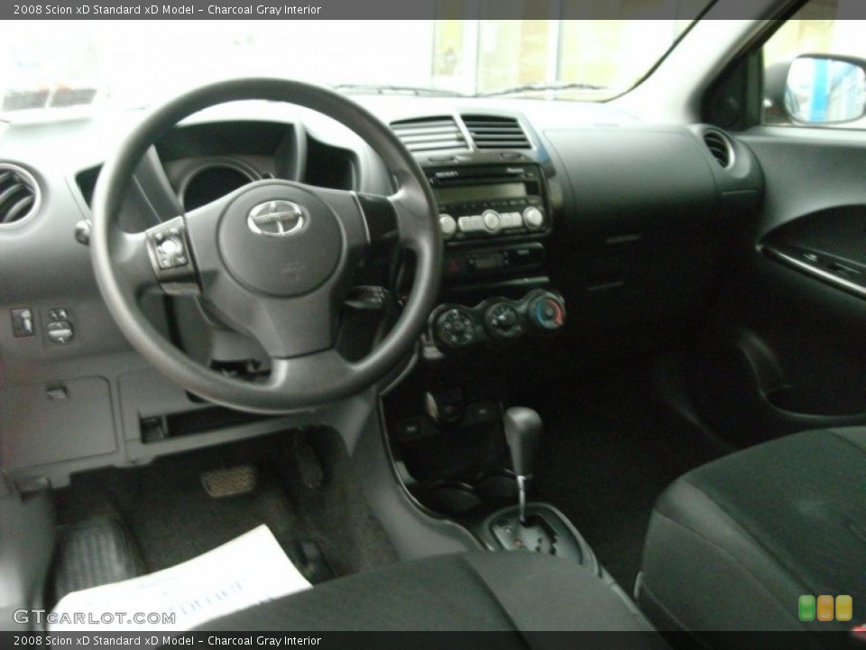 Charcoal Gray Interior Photo for the 2008 Scion xD  #76989204
