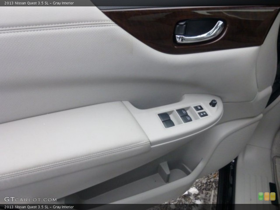Gray Interior Door Panel for the 2013 Nissan Quest 3.5 SL #76989529