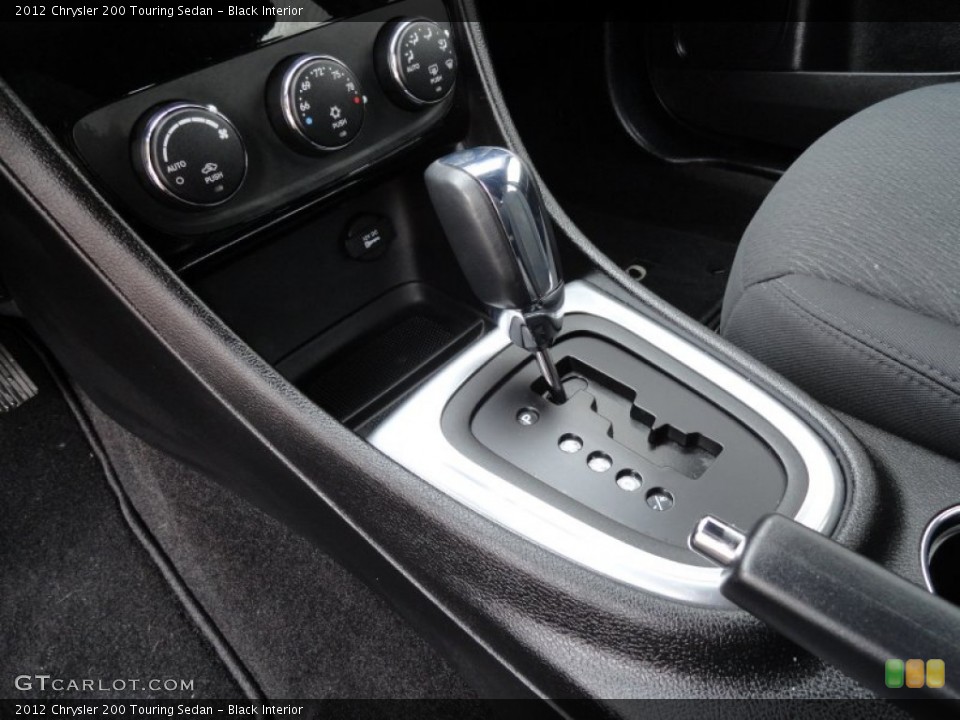 Black Interior Transmission for the 2012 Chrysler 200 Touring Sedan #76991031