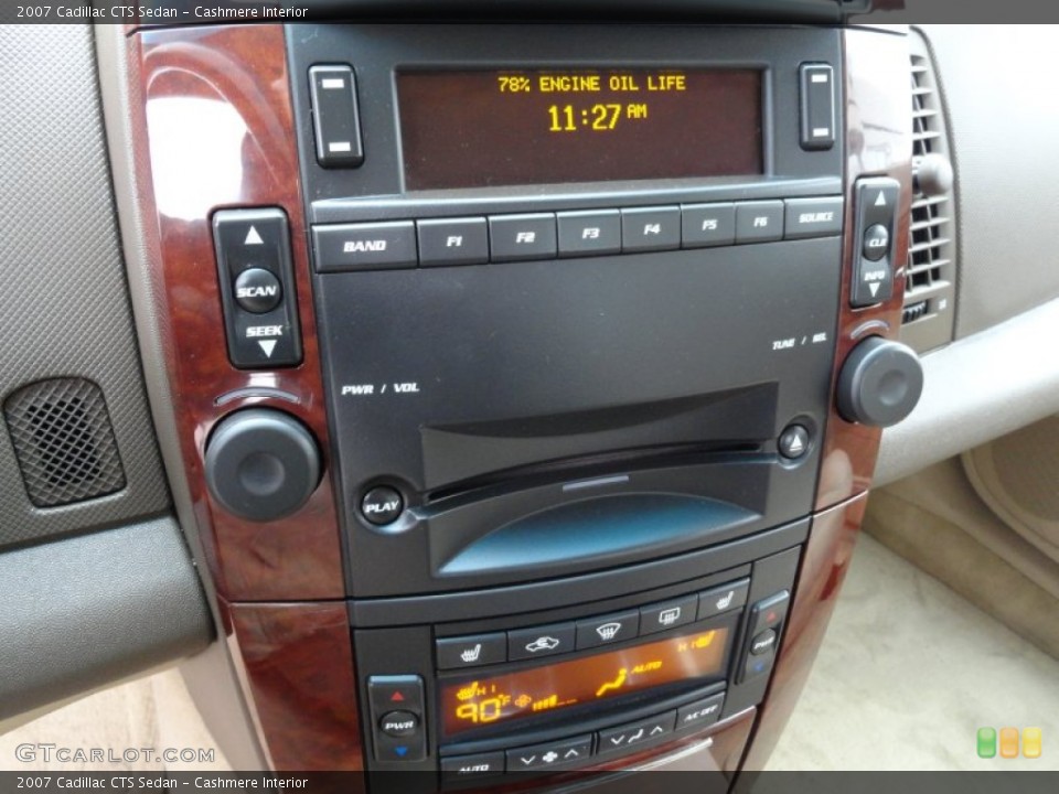 Cashmere Interior Controls for the 2007 Cadillac CTS Sedan #76991502