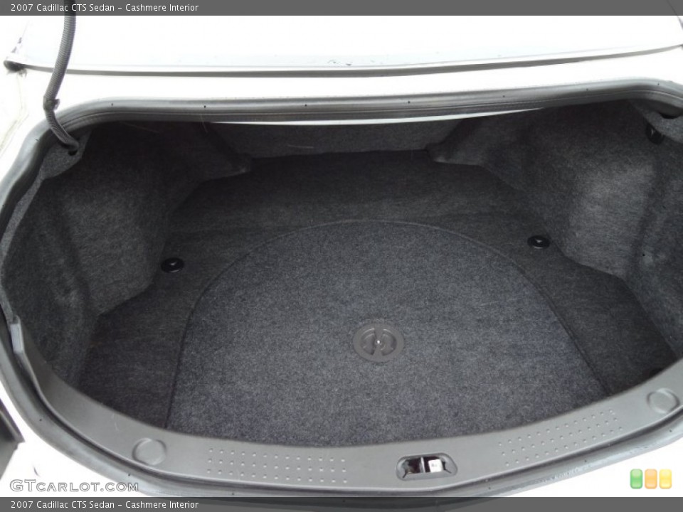 Cashmere Interior Trunk for the 2007 Cadillac CTS Sedan #76991647