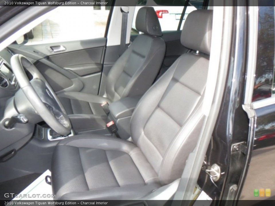 Charcoal Interior Front Seat for the 2010 Volkswagen Tiguan Wolfsburg Edition #76992443