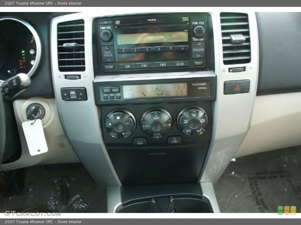 Stone Interior Controls for the 2007 Toyota 4Runner SR5 #76992456