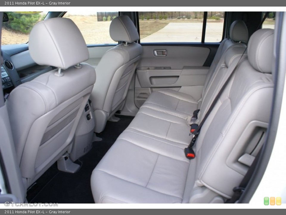 Gray Interior Rear Seat for the 2011 Honda Pilot EX-L #76992944