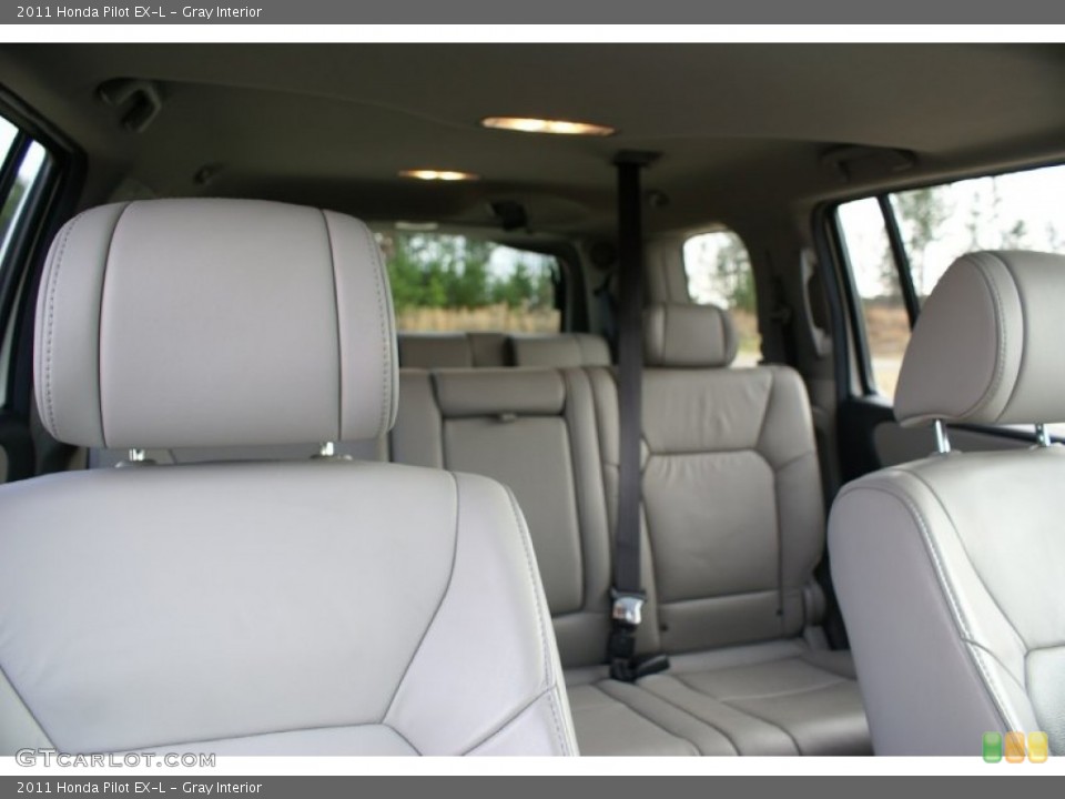 Gray Interior Rear Seat for the 2011 Honda Pilot EX-L #76993067