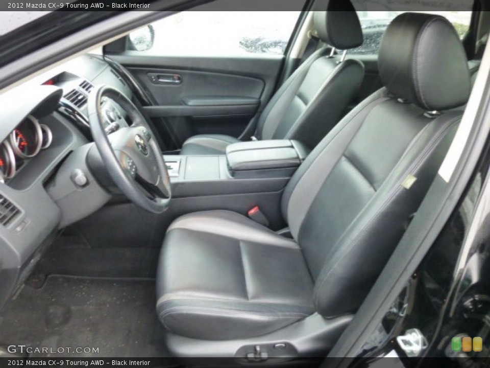 Black Interior Photo for the 2012 Mazda CX-9 Touring AWD #76993926