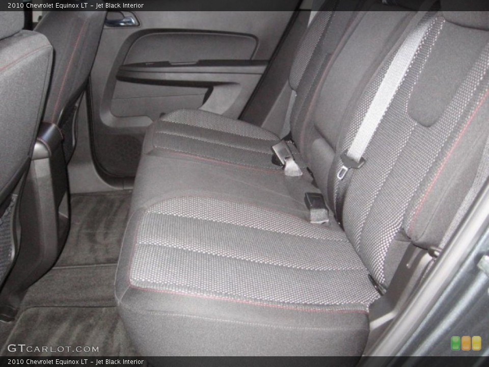 Jet Black Interior Rear Seat for the 2010 Chevrolet Equinox LT #76994310