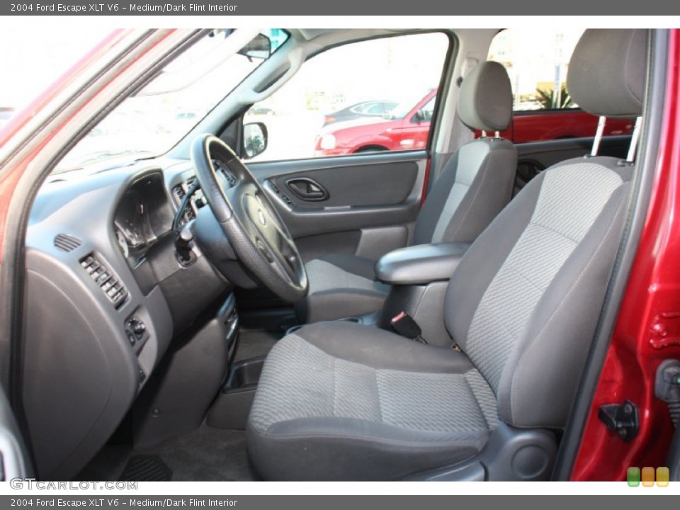 Medium/Dark Flint Interior Front Seat for the 2004 Ford Escape XLT V6 #76994706