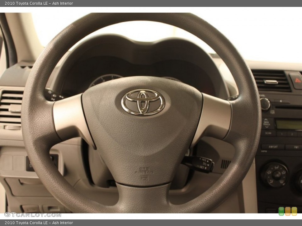 Ash Interior Steering Wheel for the 2010 Toyota Corolla LE #76995173