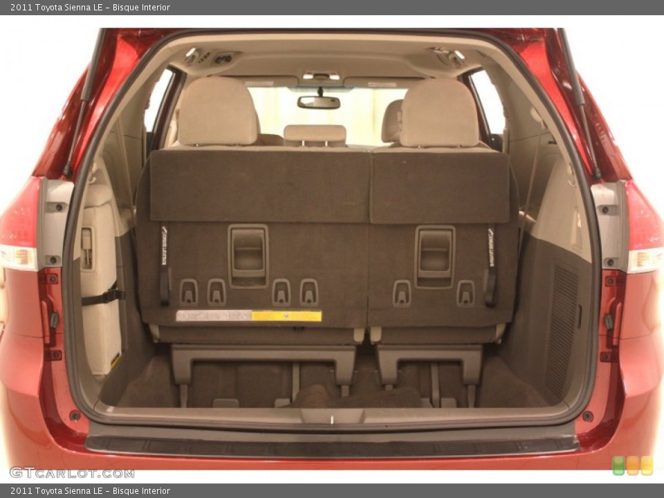 Bisque Interior Trunk for the 2011 Toyota Sienna LE #76996935