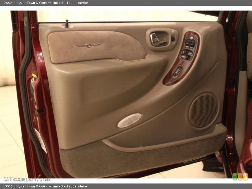 Taupe Interior Door Panel for the 2002 Chrysler Town & Country Limited #76997121