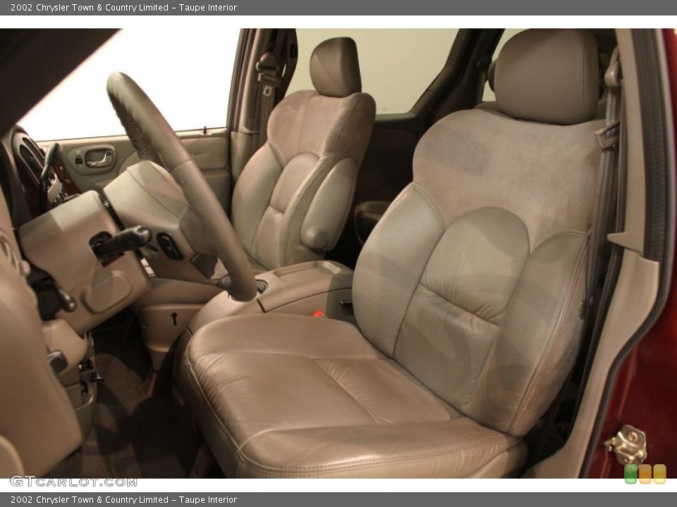Taupe Interior Front Seat for the 2002 Chrysler Town & Country Limited #76997176