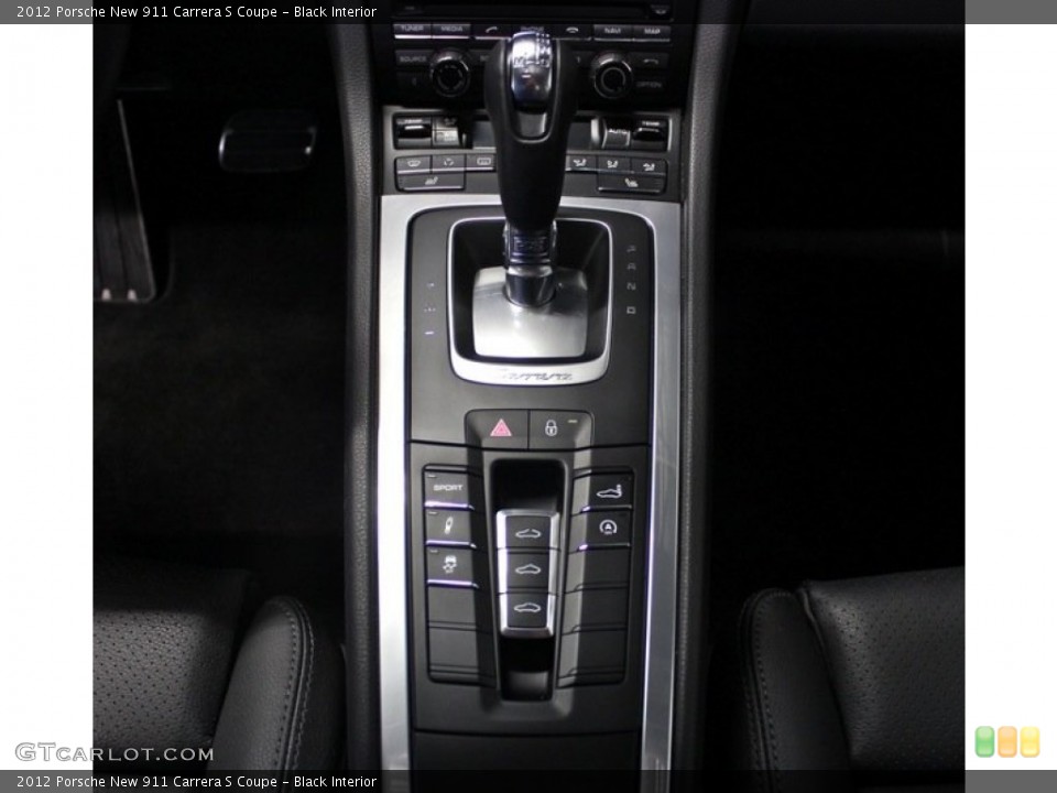 Black Interior Transmission for the 2012 Porsche New 911 Carrera S Coupe #76997269