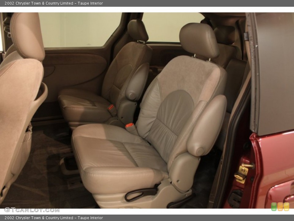 Taupe Interior Rear Seat for the 2002 Chrysler Town & Country Limited #76997376