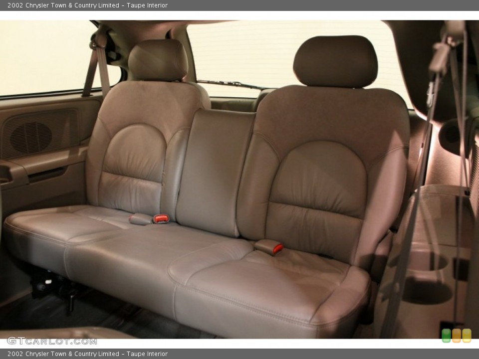 Taupe Interior Rear Seat for the 2002 Chrysler Town & Country Limited #76997397