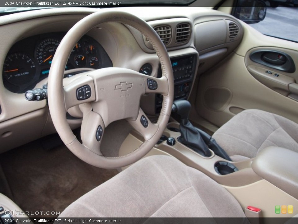Light Cashmere Interior Prime Interior for the 2004 Chevrolet TrailBlazer EXT LS 4x4 #76997573
