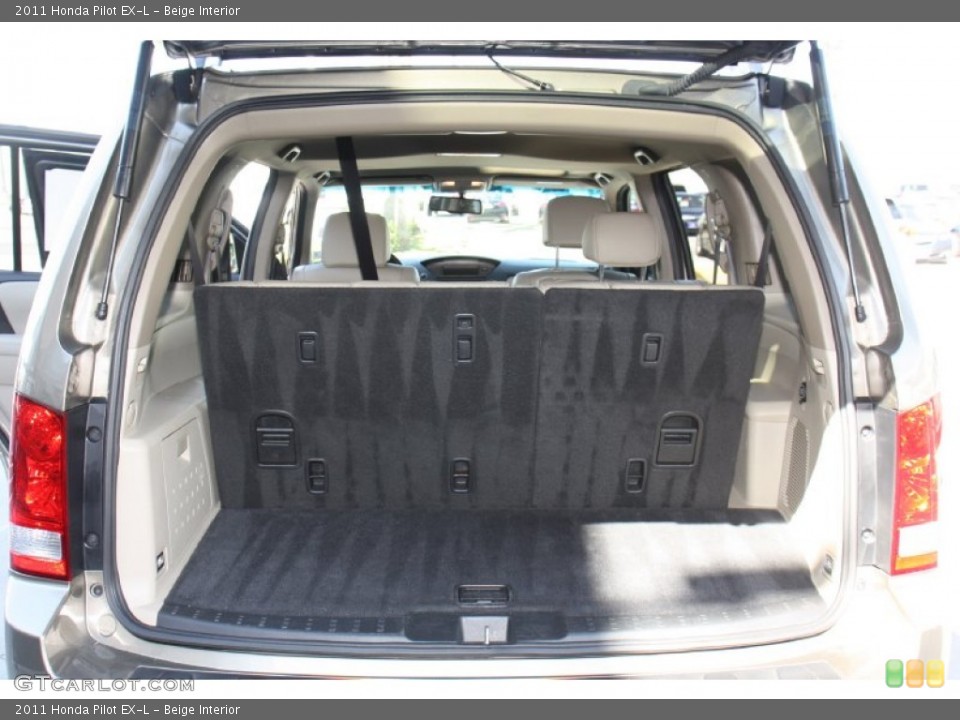 Beige Interior Trunk for the 2011 Honda Pilot EX-L #76998347