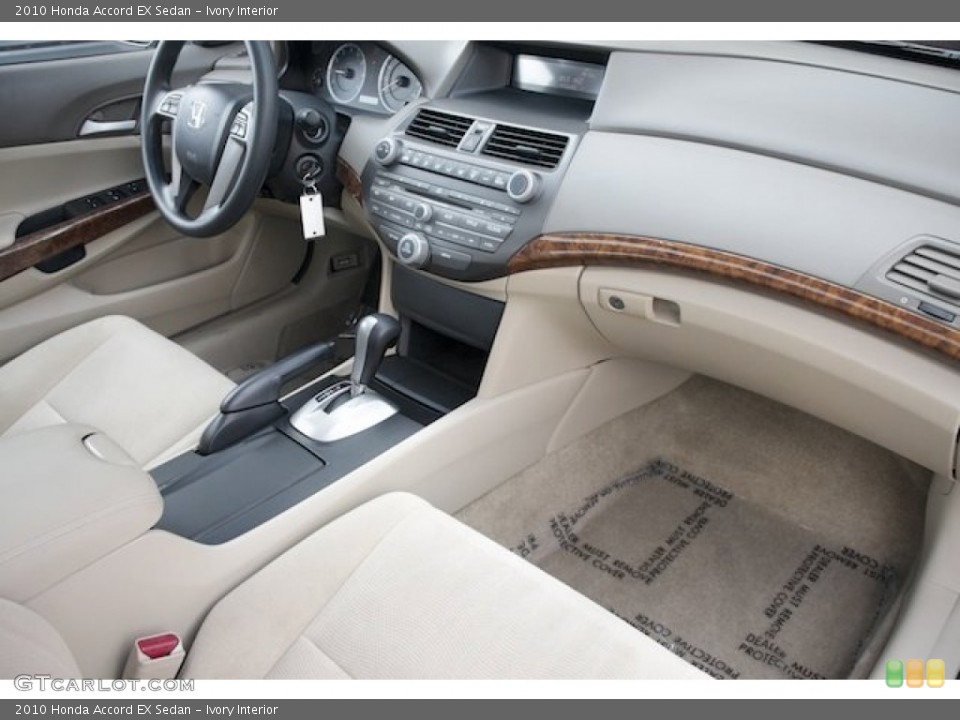 Ivory Interior Dashboard for the 2010 Honda Accord EX Sedan #76998909