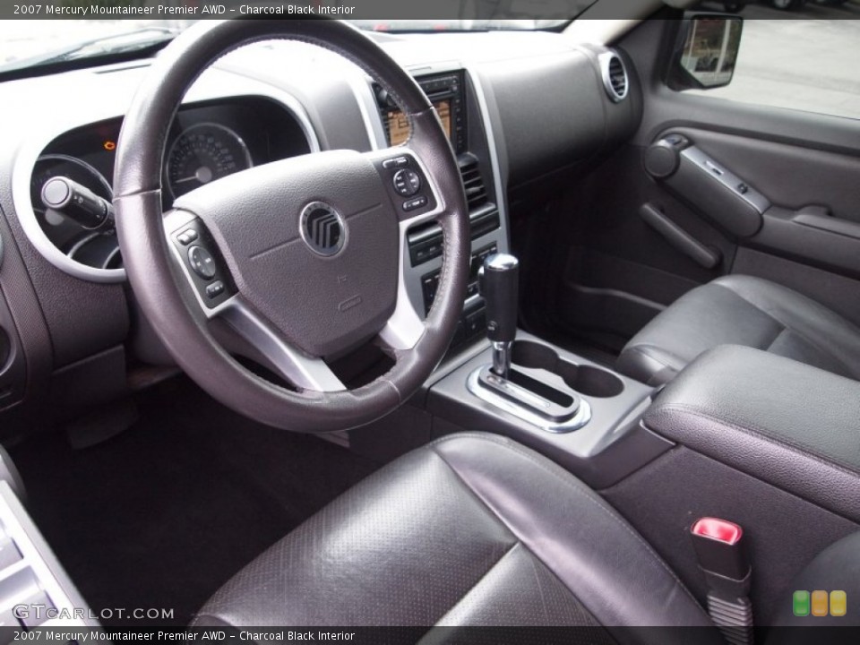 Charcoal Black Interior Prime Interior for the 2007 Mercury Mountaineer Premier AWD #76998987