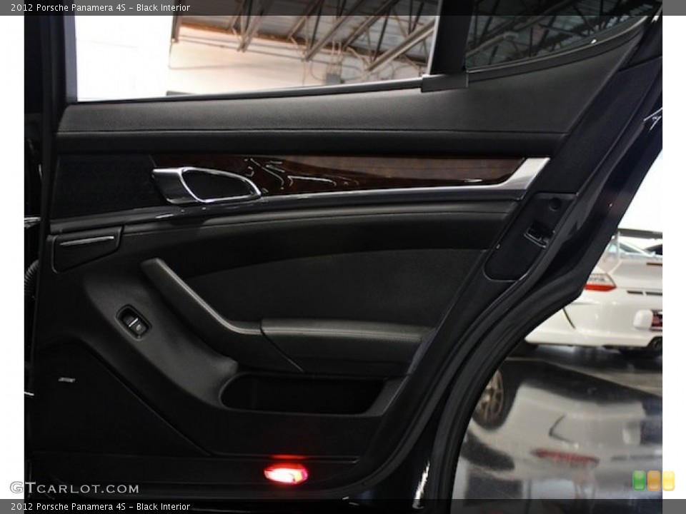 Black Interior Door Panel for the 2012 Porsche Panamera 4S #76999139