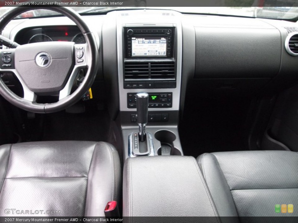 Charcoal Black Interior Dashboard for the 2007 Mercury Mountaineer Premier AWD #76999236