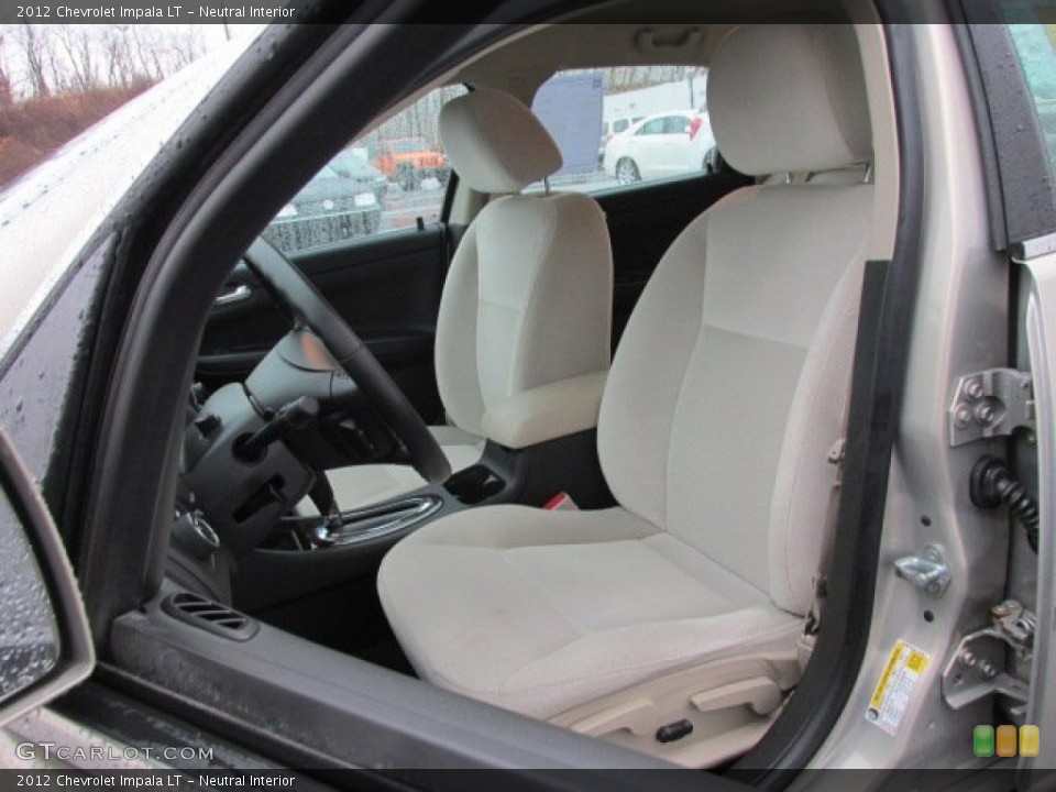 Neutral Interior Front Seat for the 2012 Chevrolet Impala LT #76999626