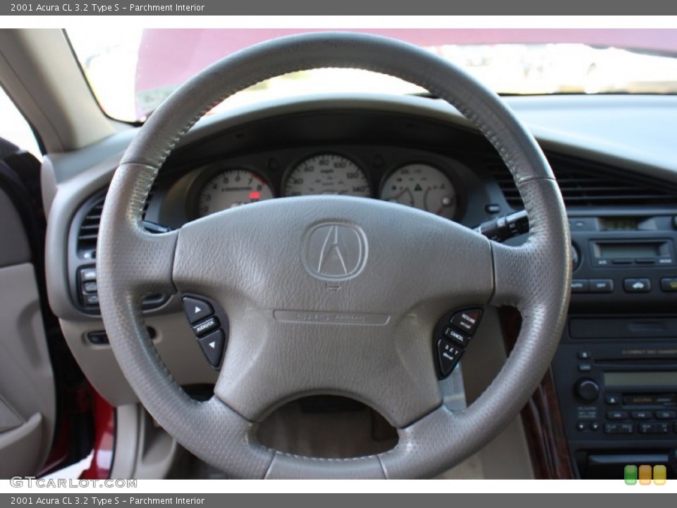 Parchment Interior Steering Wheel for the 2001 Acura CL 3.2 Type S #76999995