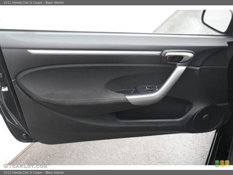 Black Interior Door Panel for the 2011 Honda Civic Si Coupe #77000473