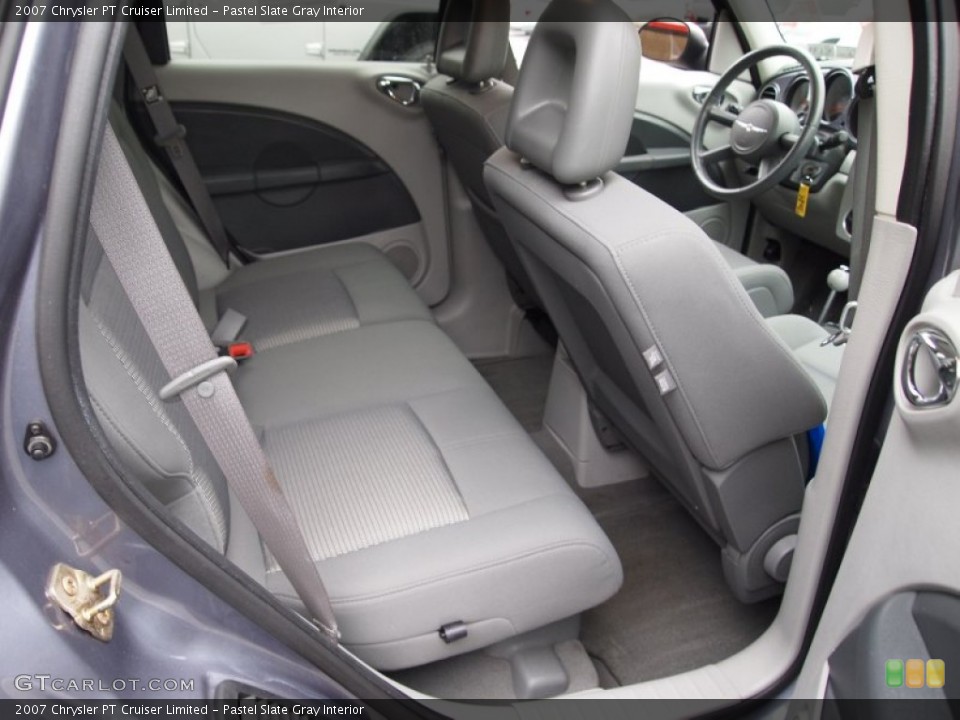 Pastel Slate Gray Interior Rear Seat for the 2007 Chrysler PT Cruiser Limited #77000591