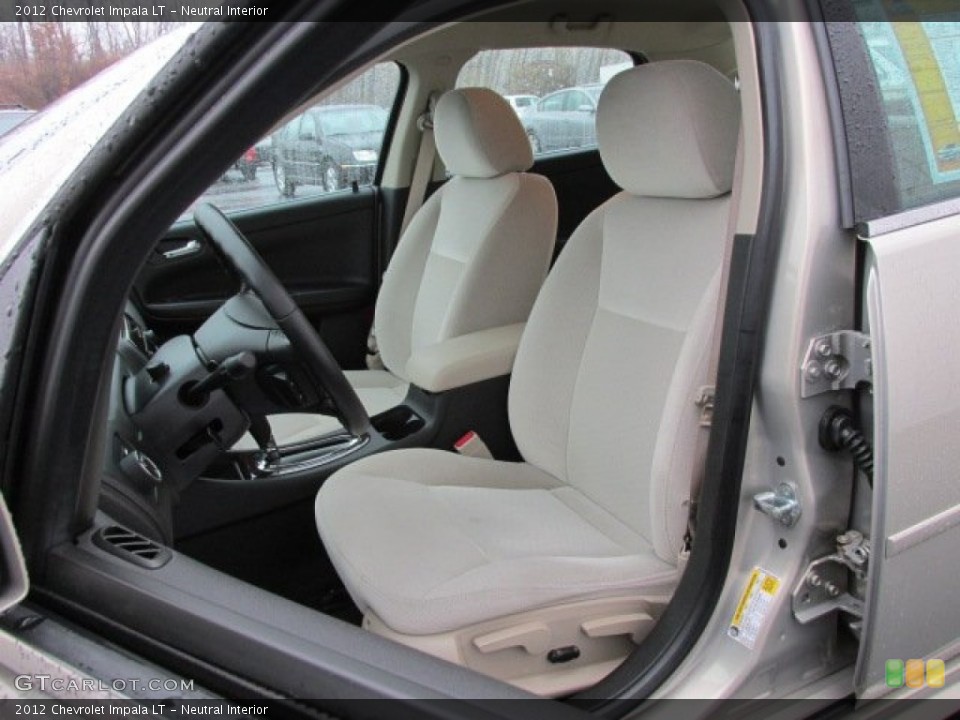 Neutral Interior Front Seat for the 2012 Chevrolet Impala LT #77000643