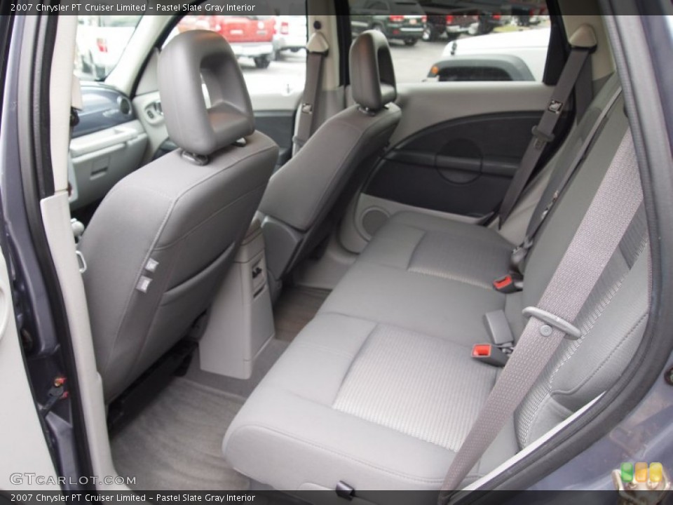 Pastel Slate Gray Interior Rear Seat for the 2007 Chrysler PT Cruiser Limited #77000653