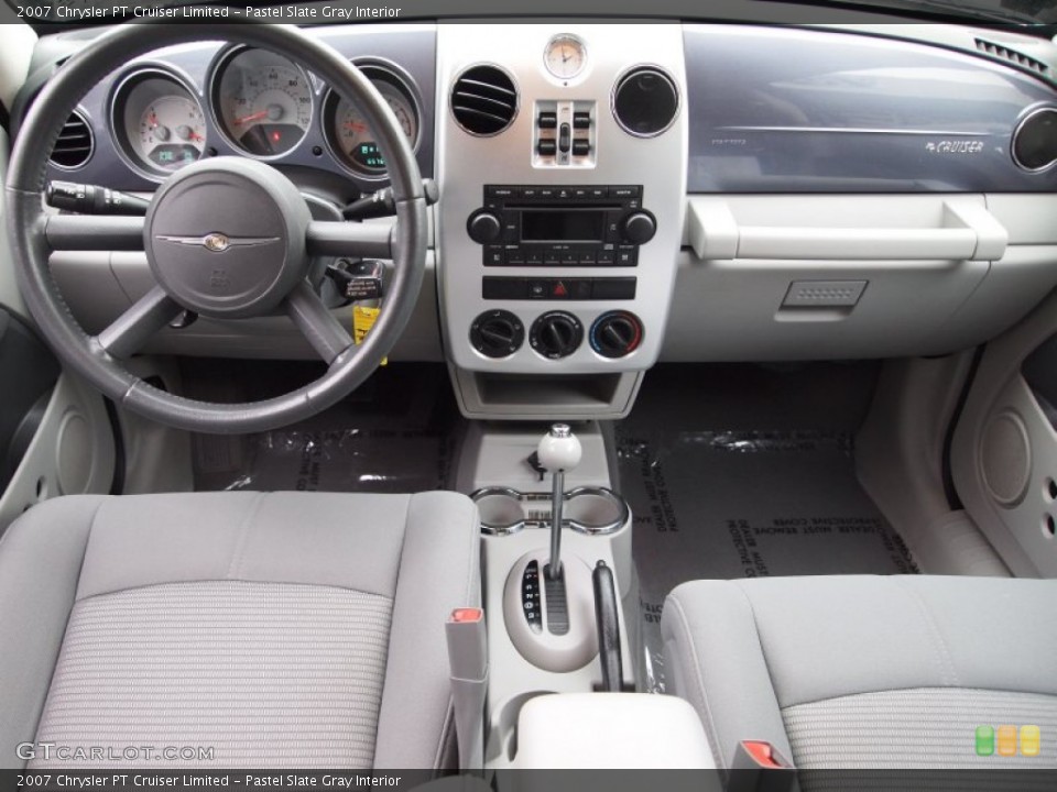 Pastel Slate Gray Interior Dashboard for the 2007 Chrysler PT Cruiser Limited #77000712